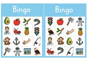 Vorschau - Fördermaterial/Inklusion - Materialpaket: Bingo (Buchstaben) - Seite 2