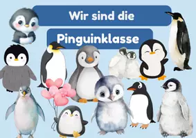 Vorschau - Poster - Süße Türschilder für deine Pinguinklasse - Seite 3