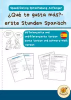 Vorschau - Arbeitsblätter - ¿Qué te gusta más? Sprechübung Spanisch Anfänger - Erste Stunden - Deckblatt