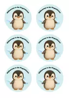 Vorschau - Poster - Willkommen Pinguine dein Gruß zum Schulanfang - Seite 1