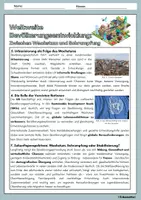Vorschau - Arbeitsblätter - Weltweite Bevölkerungsentwicklung: Zwischen Wachstum und Schrumpfung - Seite 3