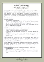 Vorschau - Poster - Tafelmaterial Verhaltensampel, Erklärung fürs Kollegium, Vorlage Namensschilder - Seite 1