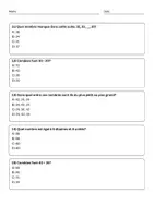 anteprima - Quiz - Padronanza dei numeri da 1 a 100 - Pagina 3