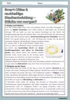 Vorschau - Arbeitsblätter - Smart Cities & nachhaltige Stadtentwicklung - Städte von morgen? - Seite 2