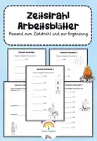 Vorschau - Arbeitsblätter - Materialpaket Zeitstrahl - Seite 1