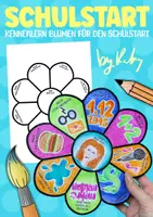 Vorschau - Arbeitsblätter - "Das bin ich" Blumen - Kennenlern Steckbriefe malen zum Schulstart - Deckblatt