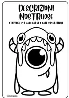 anteprima - Esercizi - DESCRIZIONI MOSTRUOSE per allenarsi a fare descrizioni - Pagina 1