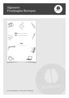 Vorschau - Arbeitsblätter - Frontpagina Beroepen - Deckblatt