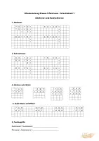 Vorschau - Arbeitsblätter - Mathe Klasse 3/4 halbschriftlich rechnen Grundrechenarten - Seite 1