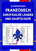 Vorschau - Merkblätter - FRENCH EUROPE COUNTRIES & CAPITALS LIST FREEBIE - Seite 1