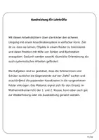 Vorschau - Arbeitsblätter - Mathe_1. und 2. Klasse – Ermittlung von Koordinaten - Seite 1