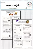 Vorschau - Anderer Materialtyp - Infoblatt "Neues Schuljahr" - Deckblatt