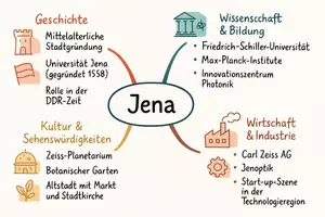 Vorschau - Arbeitsblätter - Arbeitsblätter zum Thema "Jena" (Lückentext, Hörverstehen) + Lösung & MP3 + Mindmap - Seite 3