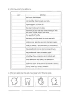Vorschau - Arbeitsblätter - Body and Health: Vocabulary File B1 (English) - Seite 2
