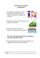 Vorschau - Unterrichtsreihen - Unterrichtseinheit: Besuch außerschulischer Lernorte - Deckblatt