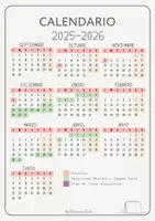 Vista previa - Para docentes: organización, planificación y formación - Calendario 2025-2026 de la Comunidad de Madrid - página 1