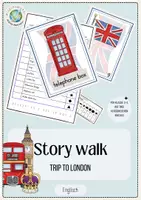Vorschau - Anderer Materialtyp - story walk/reading trail: London - Deckblatt