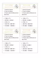 Aperçu - Feuilles d'exercices - Ceintures Calcul écrit - Page 2