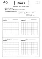 Aperçu - Feuilles d'exercices - Une année de devoirs - Calcul écrit (Harry Potter) - Page 3