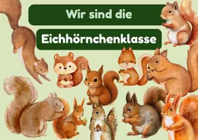Vorschau - Poster - Materialpaket Eichhörnchen für den Schulstart - Seite 3