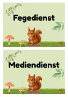 Vorschau - Poster - Eichhörnchen Dienste Grundschule - Seite 2