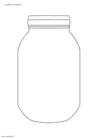 Vorschau - Mal- und Bastelvorlagen - Glühwürmchen im Glas | Kunst Grundschule | Klasse 2-3 - Seite 3