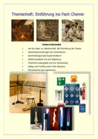 Vorschau - Unterrichtsreihen - Themenheft: "Einführung ins Fach Chemie" - Deckblatt