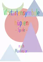 Vorschau - Spiele - Wortartenspiel: Wortartenhüpfen - mit Wortartensymbolen nach Montessori - Deckblatt