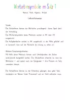 Vorschau - Spiele - Wortartenspiel: Wortarten im Satz - mit Wortartensymbolen nach Montessori - Seite 3