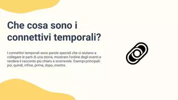 anteprima - Presentazioni / Lavagne - Collegare i passaggi usando conntettivi temporali (poi, quindi, infine) - Pagina 2