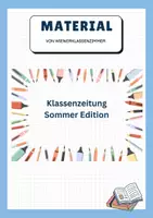 Vorschau - Arbeitsblätter - Klassenzeitung Sommeredition Schulstart - Deckblatt