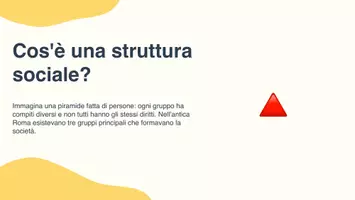 anteprima - Presentazioni / Lavagne - La struttura sociale nell'antica Roma - Presentazione - Pagina 2