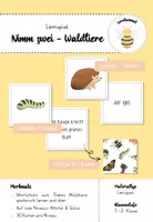 Vorschau - Spiele - Nimm zwei! Zum Thema "Waldtiere" (differenziert) - Deckblatt
