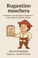 anteprima - Quiz - Analizzare il personaggio di Rugantino nella tradizione teatrale romana - Quiz - Pagina di copertina