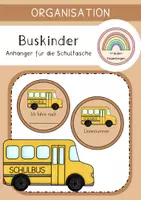 Vorschau - Anderer Materialtyp - Buskinder - Anhänger für die Schultasche - Deckblatt