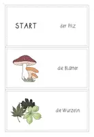 Vorschau - Spiele - Domino zum Thema "Pflanzen des Waldes" (differenziert) - Seite 1