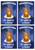 Vorschau - Anderer Materialtyp - Bärenklasse Motivationskärtchen mit Traumstern - Seite 2