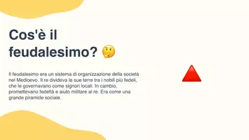 anteprima - Presentazioni / Lavagne - Il feudalesimo: Ruolo e responsabilità dei signori locali - Presentazione - Pagina 2