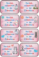 Vorschau - Mal- und Bastelvorlagen - Materialpaket für deine Zebraklasse - Seite 3