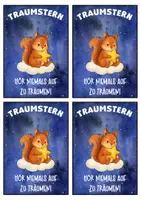 Vorschau - Anderer Materialtyp - Eichhörnchenklasse Motivationskärtchen mit Traumstern - Seite 2
