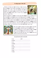 Vorschau - Arbeitsblätter - a crazy day at the zoo: reading and simple past - Seite 2
