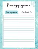 Vista previa - Para docentes: organización, planificación y formación - Plantilla Planes y Programas educativos - página 1