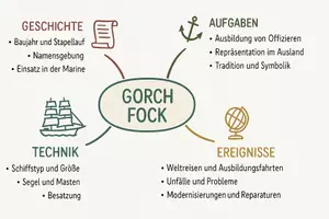 Vorschau - Arbeitsblätter - Arbeitsblätter "Gorch Fock" + Lösung & MP3 + Mindmap - Seite 1