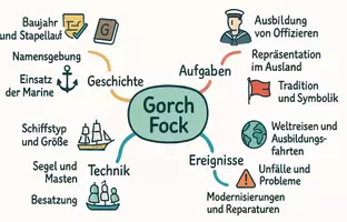 Vorschau - Arbeitsblätter - Arbeitsblätter "Gorch Fock" + Lösung & MP3 + Mindmap - Seite 3