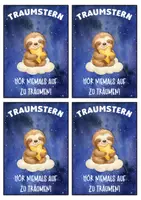Vorschau - Anderer Materialtyp - Faultierklasse Motivationskärtchen mit Traumstern - Seite 2