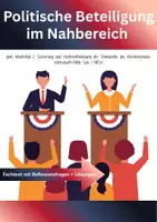 Vorschau - Arbeitsblätter - Politische Beteiligung im Nahbereich – Schule und Kommune - Deckblatt