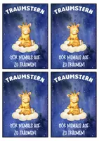 Vorschau - Anderer Materialtyp - Giraffenklasse Motivationskärtchen mit Traumstern - Seite 2