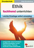 Vorschau - Arbeitsblätter - Ethik fachfremd unterrichten Grundschule | Freundschaft, Respekt, Verantwortung, Toleranz, Familie, Werte, Konflikte, Mut | Ethik Grundschule Klasse 1-4 Lösungen - Deckblatt