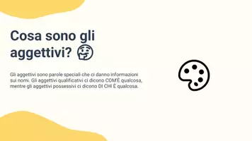 anteprima - Presentazioni / Lavagne - Confrontare frasi con aggettivi qualificativi e possessivi - Pagina 2