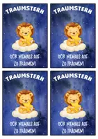 Vorschau - Anderer Materialtyp - Löwenklasse Motivationskärtchen mit Traumstern - Seite 2
